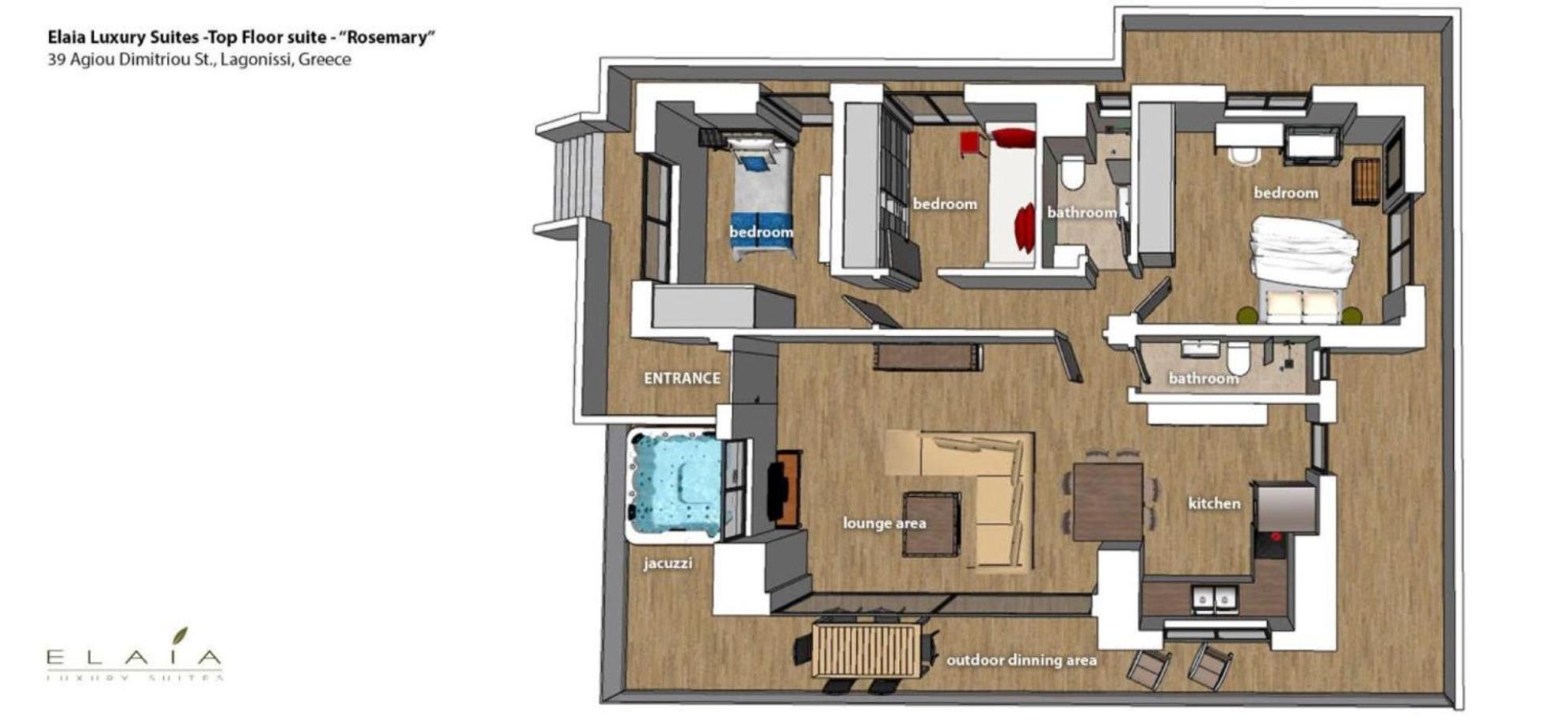 Elaia Luxury Suites Λαγονήσι Εξωτερικό φωτογραφία